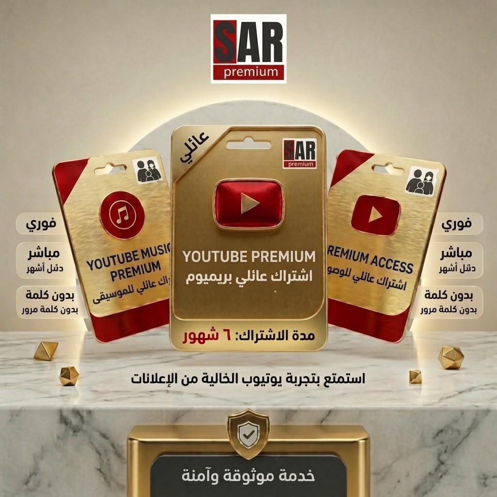 اشتراك بريميوم 6 شهور